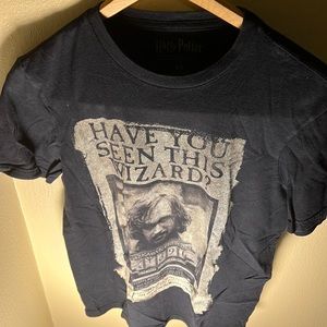 Harry Potter Men’s Have You Seen This Wizard Sirius Black Tee Color Black